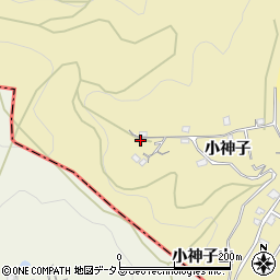 徳島県徳島市大原町小神子24周辺の地図