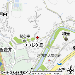 山口県下松市河内つつじケ丘周辺の地図