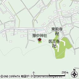 豫中神社周辺の地図