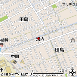 山口県防府市田島浜内1379周辺の地図