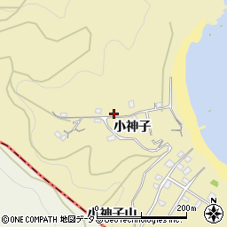 徳島県徳島市大原町小神子16周辺の地図