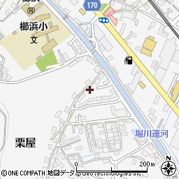 山口県周南市栗屋971-6周辺の地図