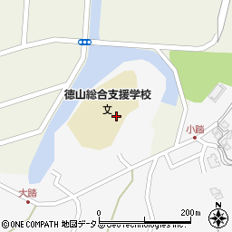 山口県周南市栗屋267周辺の地図