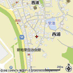 山口県防府市西浦2115周辺の地図
