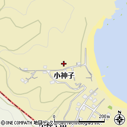 徳島県徳島市大原町小神子34周辺の地図