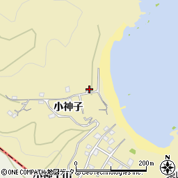 徳島県徳島市大原町小神子33周辺の地図