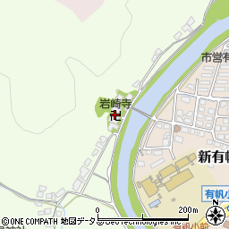 岩崎寺周辺の地図