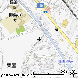 山口県周南市栗屋967-1周辺の地図