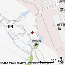 山口県下松市河内1171周辺の地図