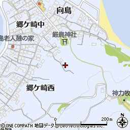 山口県防府市向島郷ケ崎中287周辺の地図