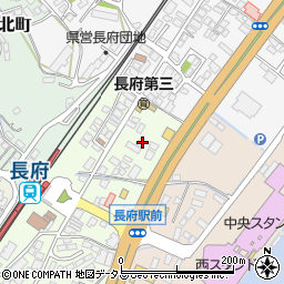 山口県下関市長府松小田本町1周辺の地図