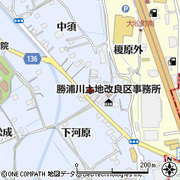 徳島県徳島市勝占町中須72周辺の地図