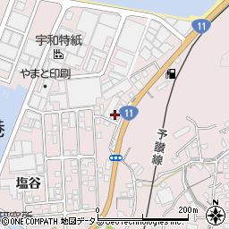 愛媛県四国中央市川之江町3641周辺の地図