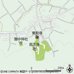 東前寺周辺の地図