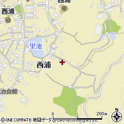 山口県防府市西浦1824周辺の地図