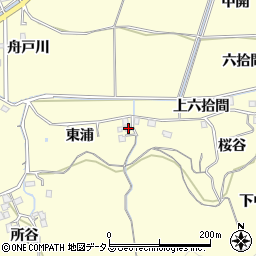 徳島県徳島市方上町東浦2周辺の地図