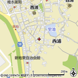 山口県防府市西浦1896周辺の地図