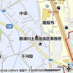 徳島県徳島市勝占町中須75周辺の地図