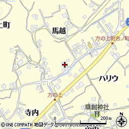 徳島県徳島市方上町合ノ町27周辺の地図