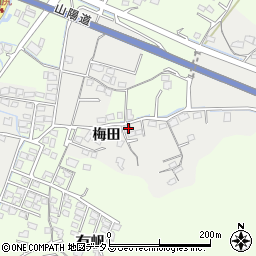 山口県山陽小野田市梅田1006周辺の地図