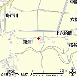 徳島県徳島市方上町東浦1周辺の地図