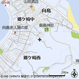 山口県防府市向島郷ケ崎西330-2周辺の地図