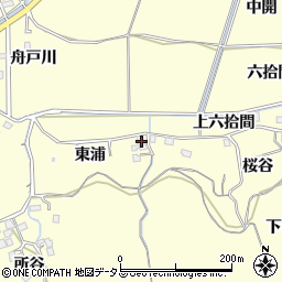徳島県徳島市方上町東浦周辺の地図