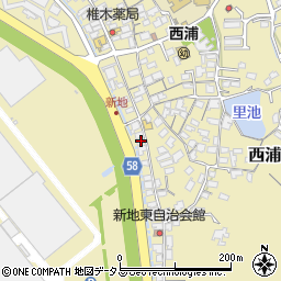 山口県防府市西浦2103周辺の地図
