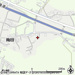 山口県山陽小野田市梅田1039周辺の地図
