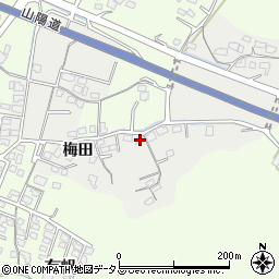山口県山陽小野田市梅田1026周辺の地図