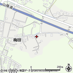 山口県山陽小野田市梅田1027周辺の地図