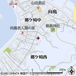 山口県防府市向島郷ケ崎西342周辺の地図