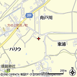 徳島県徳島市方上町ハリウ76周辺の地図