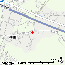 山口県山陽小野田市梅田1037周辺の地図
