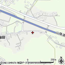 山口県山陽小野田市梅田1040周辺の地図