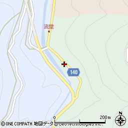 徳島県三好市井川町井内東6160-5周辺の地図
