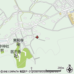 愛媛県今治市玉川町中村周辺の地図