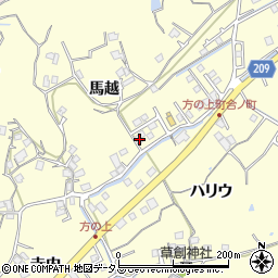 徳島県徳島市方上町合ノ町31-13周辺の地図