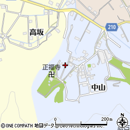 徳島県徳島市勝占町半谷周辺の地図