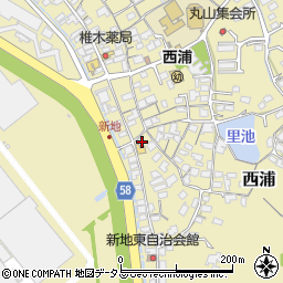 山口県防府市西浦2093周辺の地図