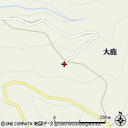 徳島県吉野川市美郷大鹿46周辺の地図