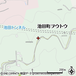 徳島県三好市池田町ヲウトウ周辺の地図