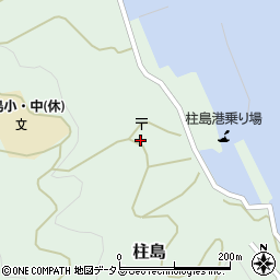 柱島漁協周辺の地図