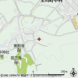 愛媛県今治市玉川町中村521周辺の地図