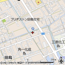 山口県防府市田島浜内1250周辺の地図