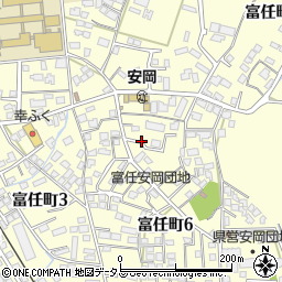 山口県下関市富任町周辺の地図
