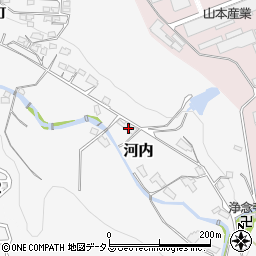 山口県下松市河内1134周辺の地図