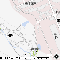 山口県下松市河内小野周辺の地図