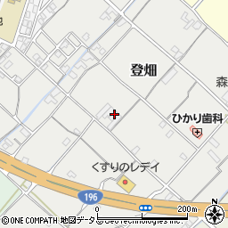 株式会社菅建具店　登畑工場周辺の地図
