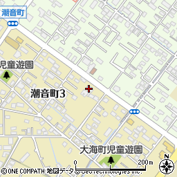 果子乃季下松店周辺の地図